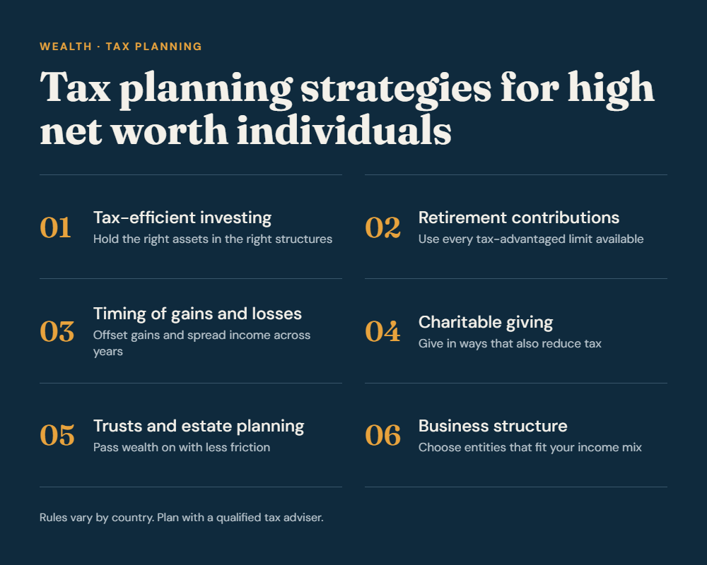 Tax Planning Strategies For High Net Worth Individuals